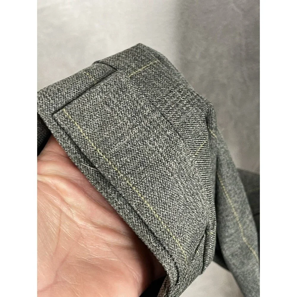 Oakley Jacket Mens Size Small Gray Pinstripe Full Zip Long Sleeve - Picture 3 of 11